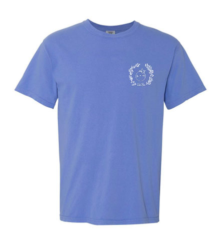 Logo T-Shirt - Pacific Blue - PeaTree